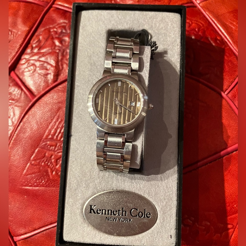 Kenneth Cole Silver and Gold Men's Watch